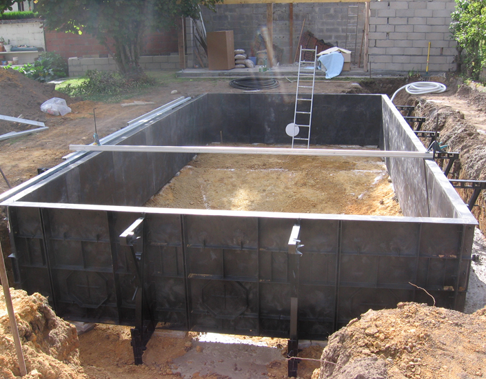 piscine coffrage
